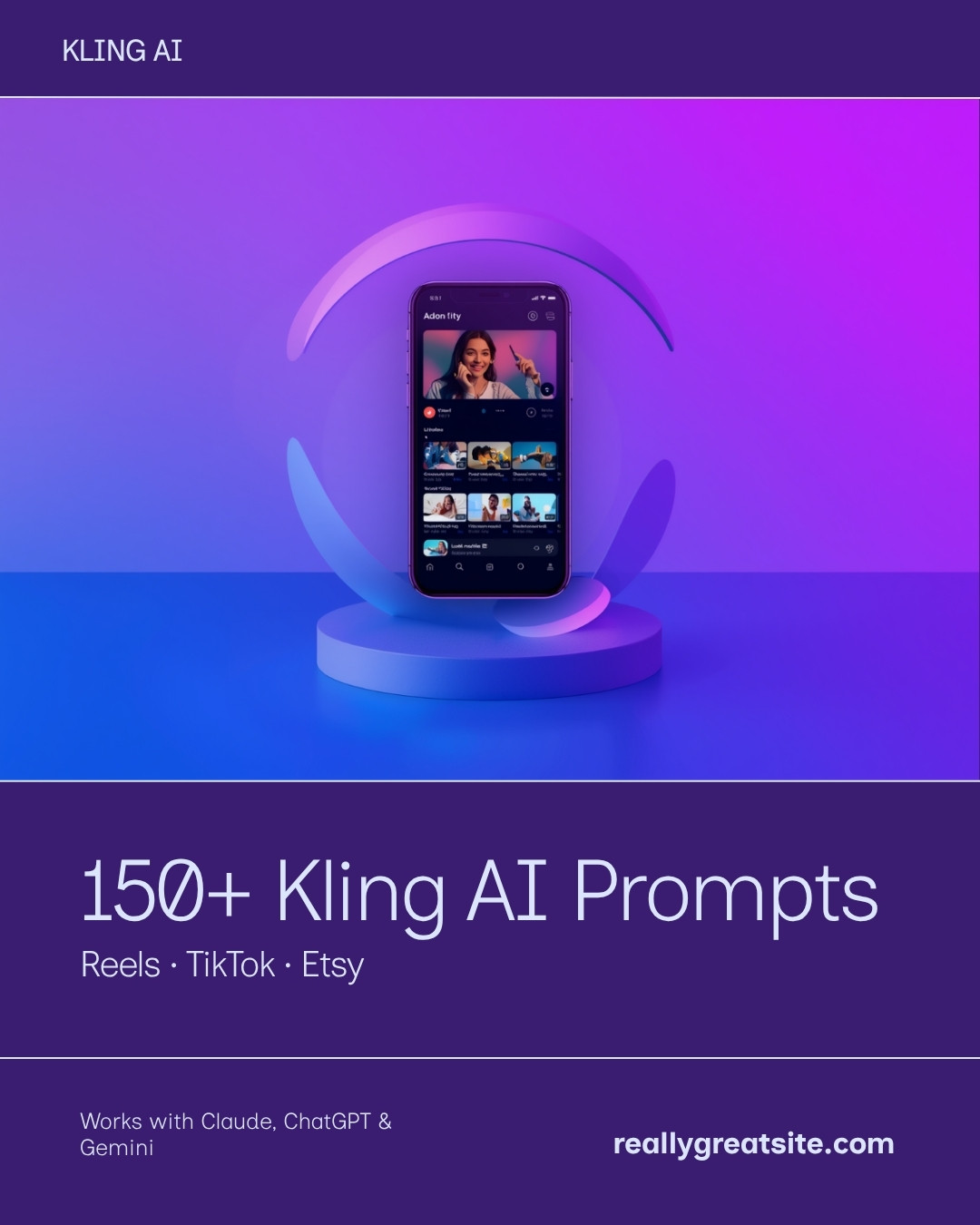 Kling AI Video Creator – 150+ Prompts + Builder
