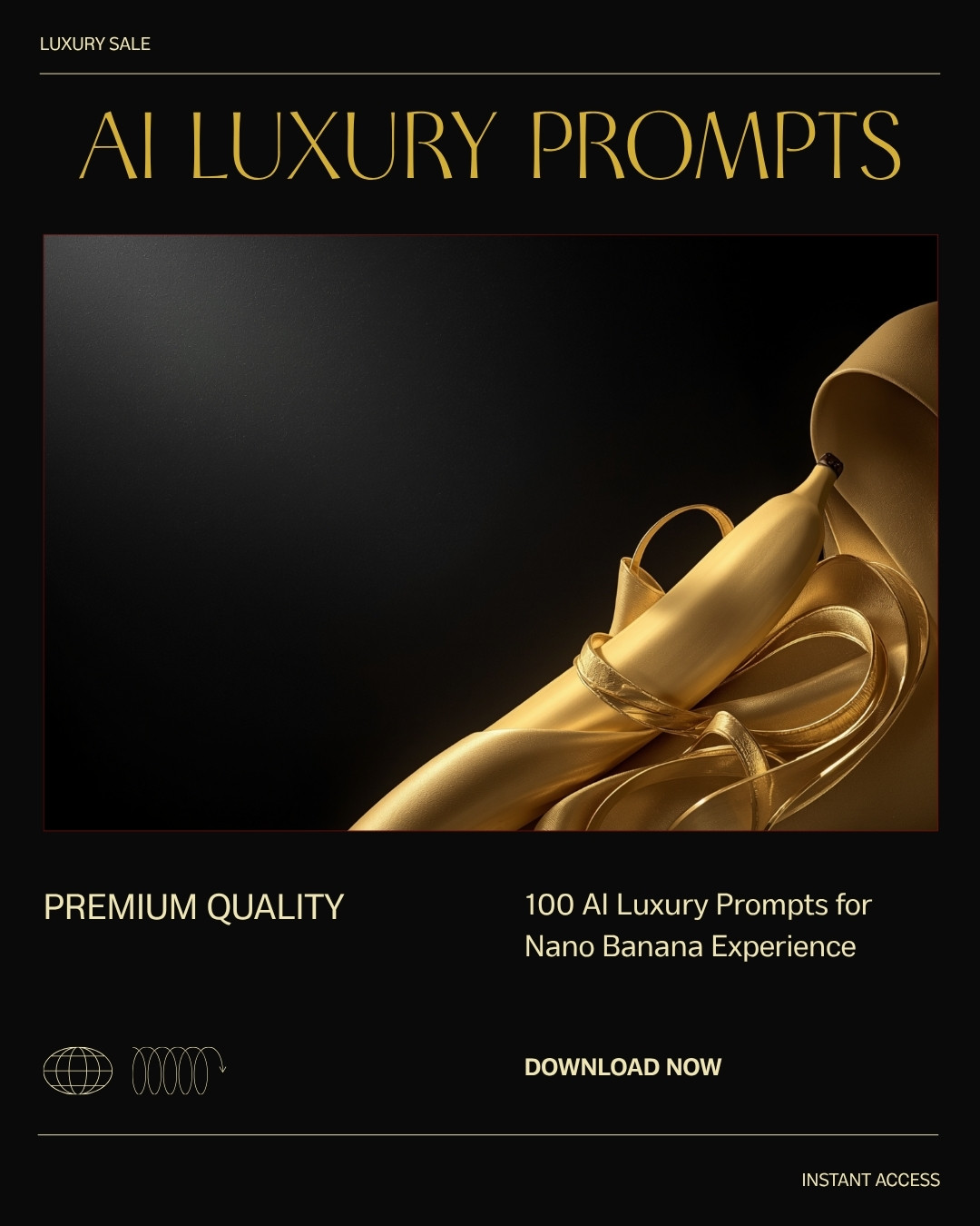 AI Luxury Prompts – Nano Banana & Higgsfield Pack